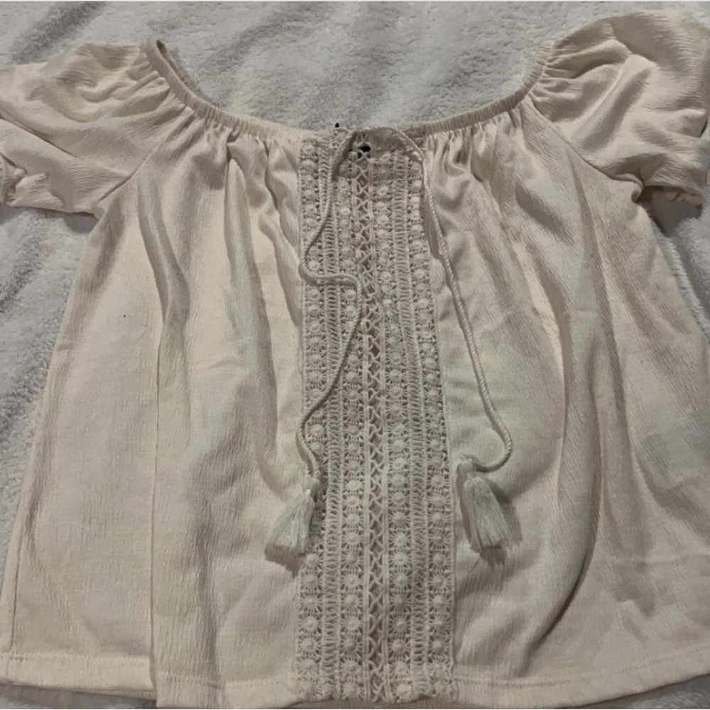 H&M white tee